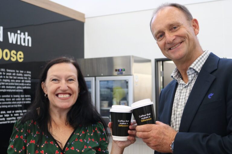 Greenacres opens new café at WOL terminal — coffee with a purpose