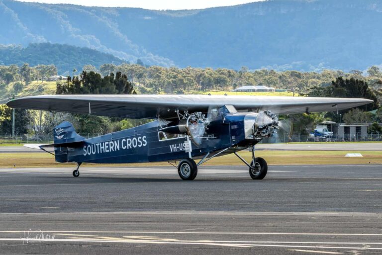 Southern Cross replica visits WOL — HARS celebrates aviation heritage in March